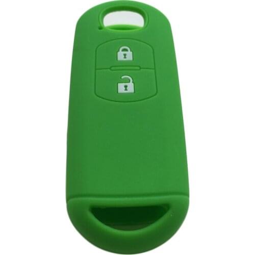 Silicone Car Key Cover For Mazda Cx-5 /Cx5 Atenza Cx-7 Cx-9 Mx5 Keys Case For Car Interior Accessories Case For Keychain Alarm