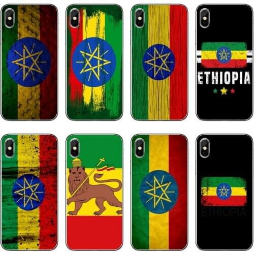 Silicone Phone Case Ethiopia Flag For Huawei Honor 20 10i 9X 10 Lite 8S 8C 8X 7C 7X 7A 6C Pro 6 6A 6X 5C V10