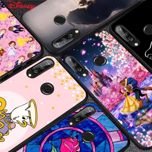 TPU Silicone Cover Beauty And The Beast For Huawei P40 P30 P20 Pro P10 P9 P8 Lite E Plus 2019 2017 Phone Case