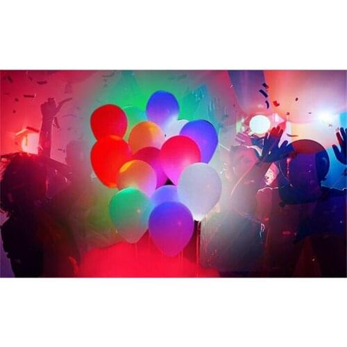 Light Up LED Balloons 6/12/18/24/48 Pack PERFECT PARTY Decoration Kids Birthday