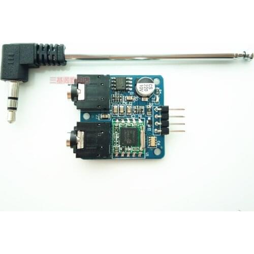 TEA5767 Radio Module I2C FM DIY Raspberry Pi STM32 Automatic Digital Tuning Headphone