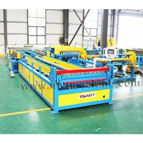 U Shape Auto Duct Line 5 HVAC Square Duct Forming Machine for Sale