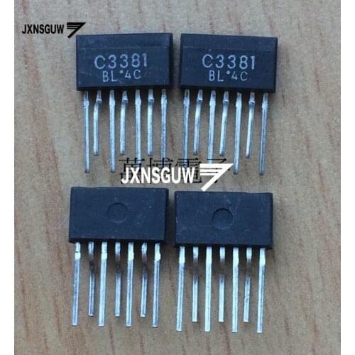 5PCS 2S3381 BL Transistor 3381 Audio Power Amplifier 2S3381-BL power transistor 2S3381BL Bagged White word Made in Japan