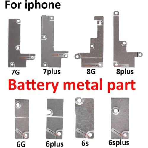 1pcs Battery Lock Fastening Spacer Metal Plate Bracket Holder For iPhone X 5 5S 5C 6 6S 7 8 4.7"& 6 6S 7 8 Plus 5.5"
