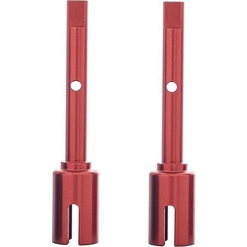 2Pcs Metal Main Drive Shaft Propeller Joint Cup for Tamiya TT02 TT02B TT-02 TT-02B RC Car Upgrade Parts Accessories