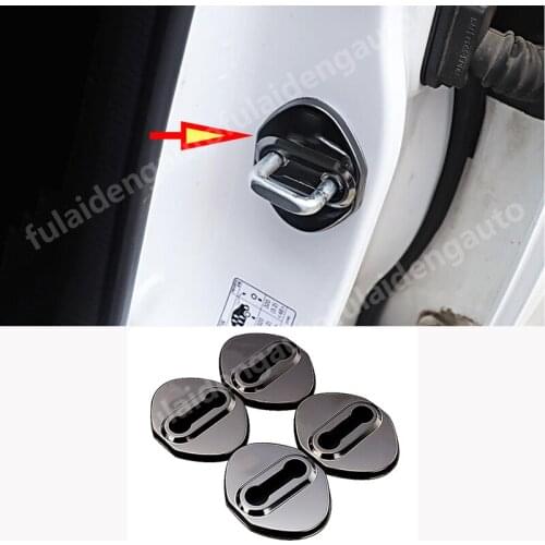 4pcs For Mazda 6 Atenza 2014-2021 stainless steel Car Door Lock Rust Proof Protector Cover Trim car styling accessories