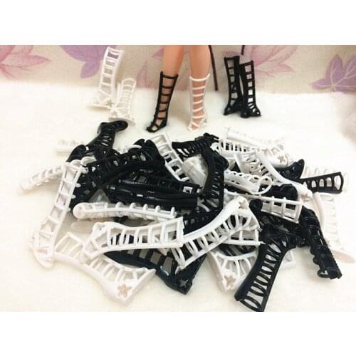 AILAIKI AILAIKI 1/6 Dolls Shoes For Barbies New Style Hollow Doll Boots DIY Girl Doll Shoes Factory Wholsale Toy 20 Pairs/lot