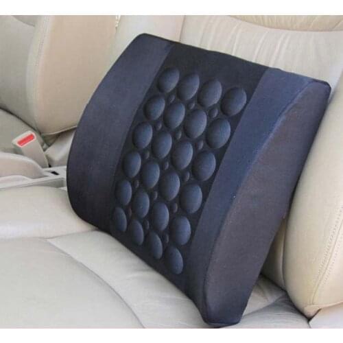 Car electric massage pad lumbar support vibration adjust car cushion 12V auto supply massage tournure cushion 12