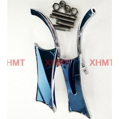 Rear View Rearview Side mirror for Harley Road King Dyna Wide Glide Springer Sportster