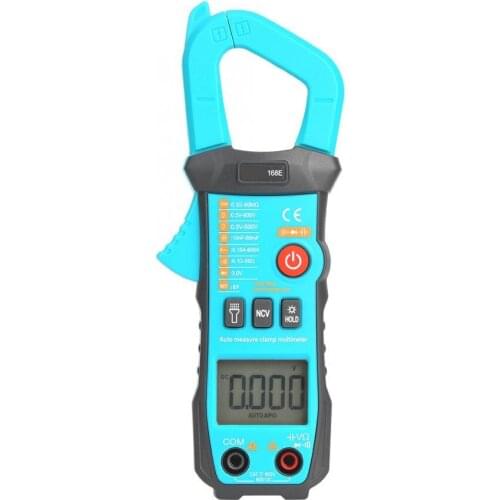 Hot Sale LED Digital Clamp Meter Multimeter Automatic AC DC Voltage Current Resistance Capacitance Electrical Measuring Meter