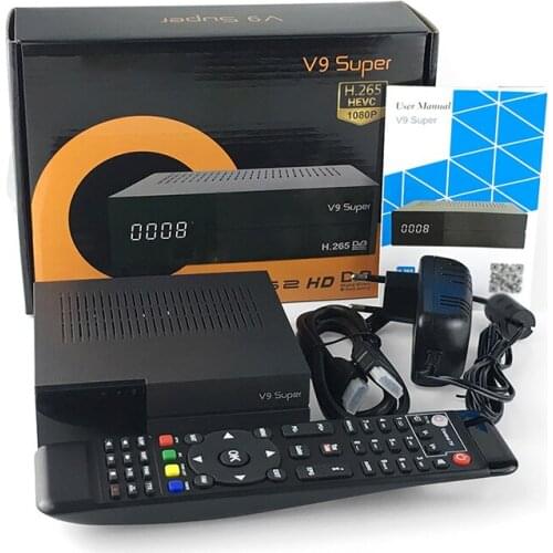 DVB S2 Digital TV Converters Box for Analog TV HDTV Set Top Box, Built-in WIFI, Support IPTV, Youtube, Cccam, Network Sharing