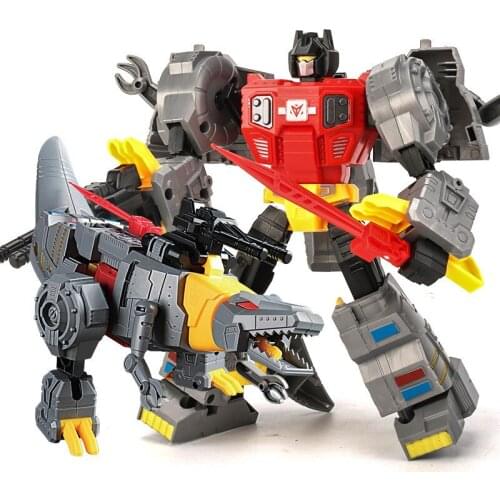 BMB TAIBA New 19cm Transformation Action Figure Toys G1 Anime Deformation Robot Car Dinosaur Model Movie Cool Boy Kids Gifts