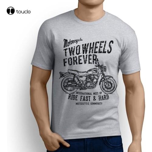 Hot Sale Japanese Classic Motorbike W800 2016 Inspired Motorcycle Fan Art T-Shirts Tee Shirt