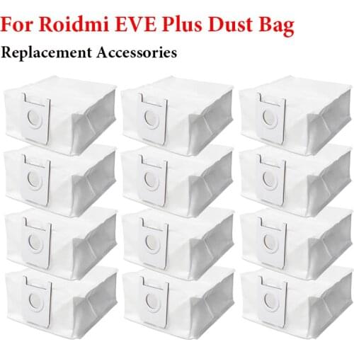 For Roidmi EVE Plus Bag Robot Vacuum Cleaner Dust Bags Garbage Storage Bag Replacement Accessories Professional Spare Parts