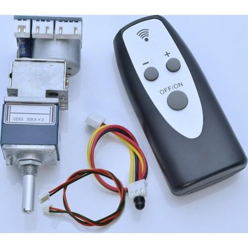 ALPS27 Motor Potentiometer Remote Control Volume Potentiometer Board For Preamplifier 10K 50K 100K