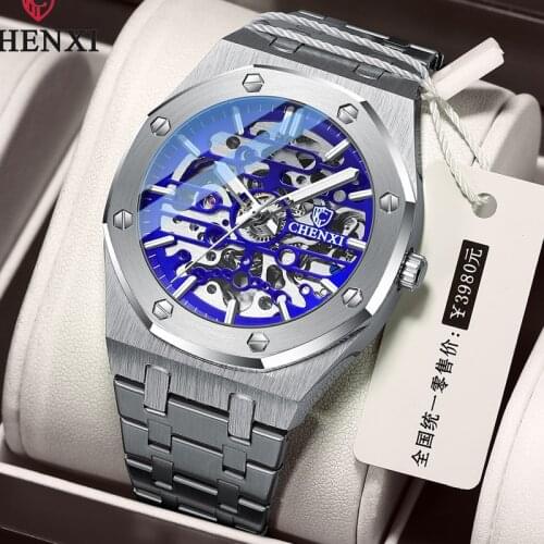 Mens Mechanical Watches Top Brand Luxury Original Tourbillon Skeleton Automatic Watch Men New 2021 Men Watches erkek kol saati
