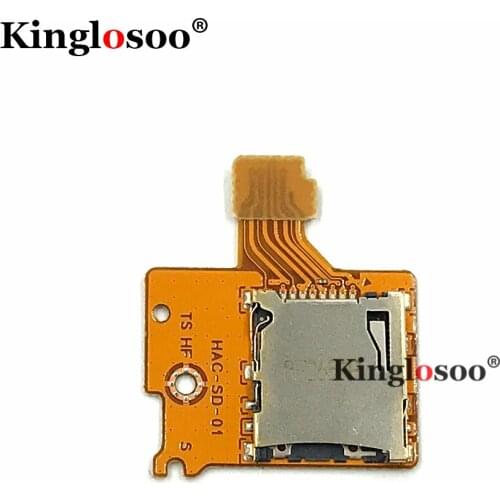 Original used TF SD Reader Connector Board Slot Socket Repair Parts HAC-SD-01 for Nintendo Switch NS game console