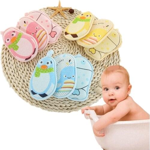 Newborn Care Products Baby Shower Bath Sponge Rub Ibaby Rubbing Body Wash Sponge Cotton Rubbing Body Wash Towel Accessories