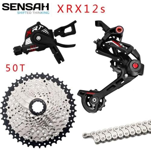 SENSAH XRX 1x12 Speed M9100 Mountain Bicycle Bike Derailleurs 50/52T Flywheel YBN 12 Chain CASSETTE