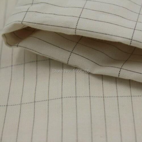 YSILVER39# 95% COTTON 5% SILVER FIBER FABRICS FOR Bed conductive fabric for Earth Bed Sheet