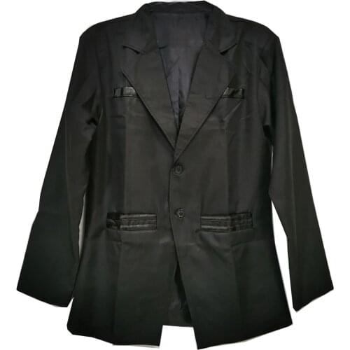 2021 Final Fantasy VII Remake Tseng Cosplay Costume Party Christmas Halloween Only Overcoat