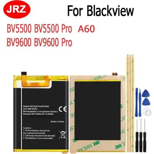 For Blackview BV5500 BV9600 Battery Mobile Phone High Quality Replacement Batterie For Blackview BV5500 BV9600 Pro A60 Batteria