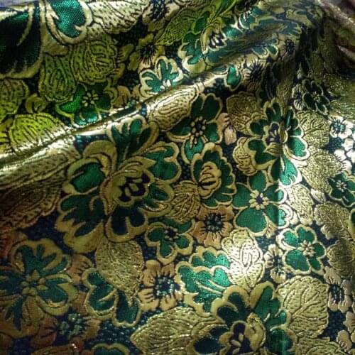 Metallic jacquard shiny fabric for Sewing Tilda Doll DIY craft bag shoe sofa cover poly cloth 50*150cm