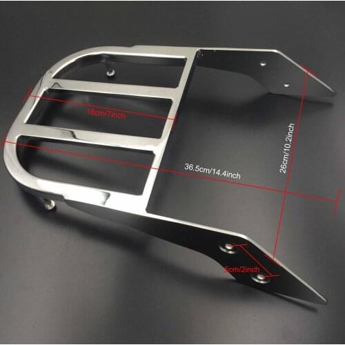 Motorcycle Black Chrom Sissy Bar Luggage Rack For Honda VTX1300C 2002-2005 VTX 1800C 2002-2011 VTX1800F 2005-2011
