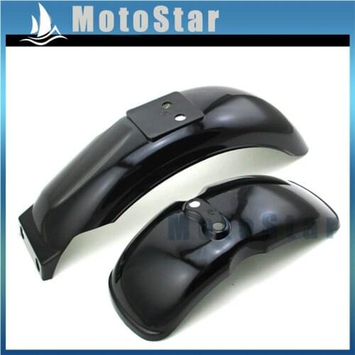Black Front Rear Plastic Fender For Honda Gorilla Bike Z50 Z50A Z50J Z110 Z125