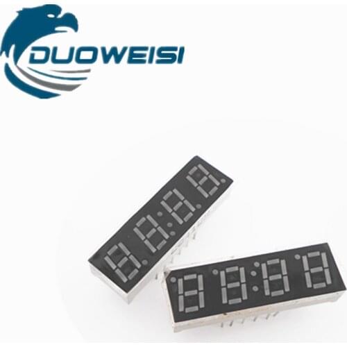 Digital tube 0.28 inch 4 digits symmetry/common yang red highlight digital display tube clock