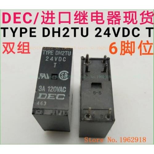 DH2TU 24vDC T 3A 120vAC 6