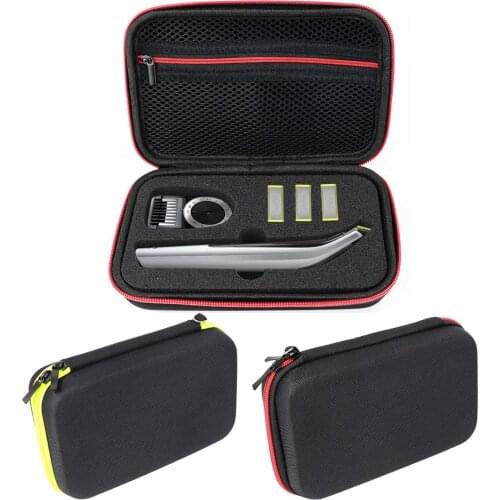 Besegad Travel EVA Carrying Case Electric Shaver Trimmer Storage Bag Box Organizer for Philips OneBlade Pro QP 150 6520 6510