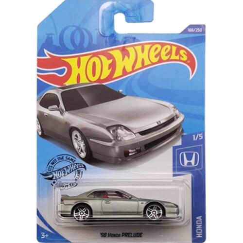 HotWheels C4982 Hot little sports car Alloy model toy ornaments Honda 98 Honda PRELUDE toys for Childen Collect gifts