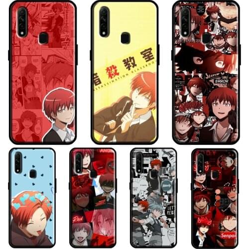 Karma Akabane Assassination Classroom For OPPO A5 A9 2020 A31 A53 A52 A72 F7 Reno 2 Z Find X3 Pro A3S A15 A83 A91 A93 Phone Case