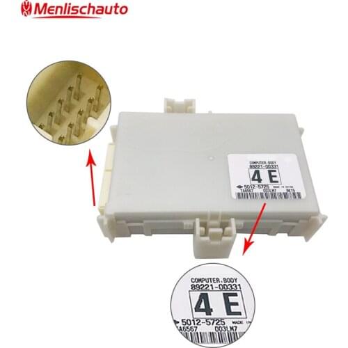 COMPUTER MULTIPLEX PART NUMBER 89221-0D331 COMPUTER BODY 3A