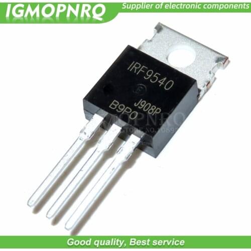 20PCS IRF9540NPBF IRF9540N IRF9540 TO-220 MOSFT PCh -100V -23A 117mOhm 64.7nC new original