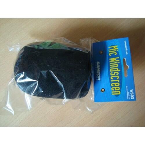 Original Samson WS03 Large durable foam windscreen sponge for Samson microphone C01 C03 CL7 CL8 C01U C01U PRO C03U