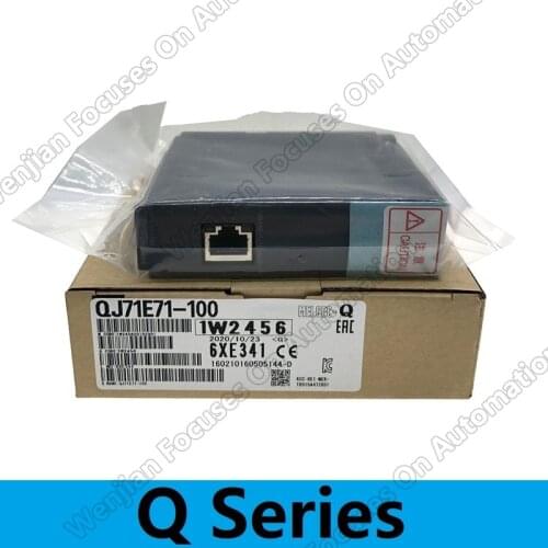 PLC Mitsubishi QJ71E71-100 QJ71BR11 QJ71BR15 QJ71MB91 QJ71MT91 Ethernet Module