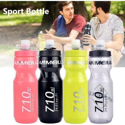 Portable Sports Water Bottle High Quality Durable Large Capacity Anti-fall Anti-impact Squeezable Bottle Riding Water Bottle
