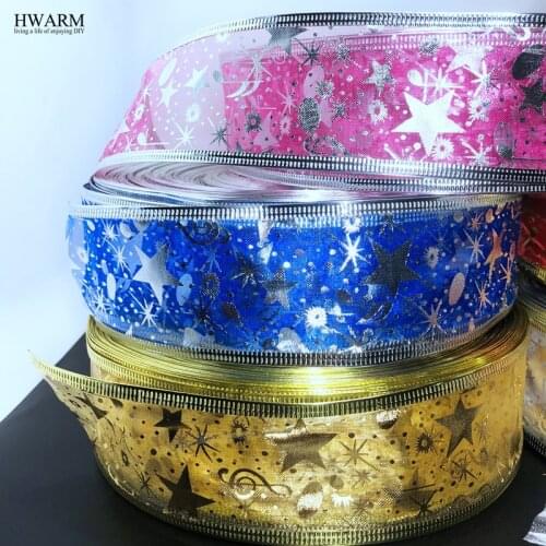100yard/pcs dusting gilding garden lace fabric ribbon Christmas decoration wedding birthday festival party favors accessories