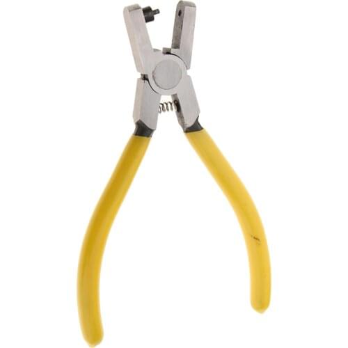 Hand-held Metal Eyelet Punch Pliers Hole Hand Belt Watch Band Holes Punches Tool
