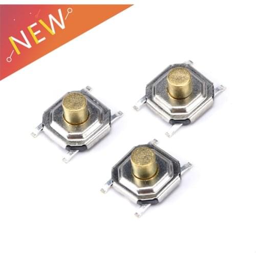 40PC/Lot SMD Button Switch 4X4X3MM Tactile Tact Push Button Micro Switch Momentary