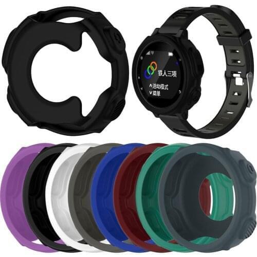 High-quality Silicone Wristband Bracelet Protector Case Cover for Garmin Forerunner 235 / 735XT GPS Watch