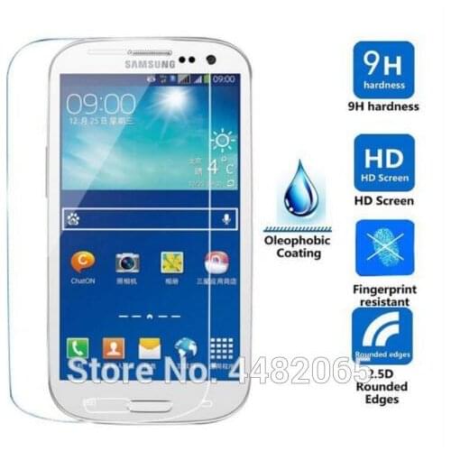 2pcs For Samsung Galaxy S3 Neo Tempered Glass 9H Protective Film Explosion-proof Screen Protector for GT-I9301I Verre Trempe