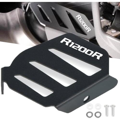 Motorcycle Exhaust Flap Guard Cover Protector Accessory For BMW R1200R R 1200RS 1200 R 2006-2014 2013 2012 2011 2010 2009 2008