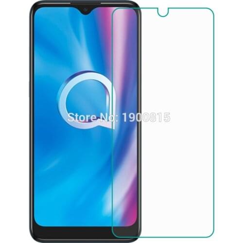 Tempered Glass On The For Alcatel 1S 2020 6.22" Protective Film 9H Explosion-proof Front Shield Screen Protector Phone cover