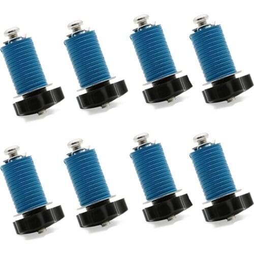 8PCS Lock and Ride Tie Down Anchor KNOB Type cargo rack Eye Bolt Fasteners 1" For POLARIS RZR Sportsman Ace ATV and UTV