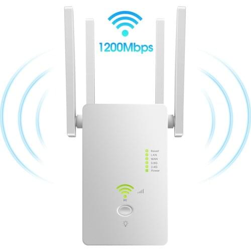 AC1200M Dual Frequency Repeater Wireless Wifi Router Signal Amplifier Wireless AP Home Routing Support Mobile Computer