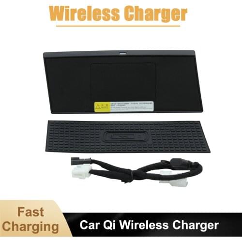 Car Qi Wireless Charger Fast Charging Module On Board Phone Charging Pad For 2 Series F22/F23/F45 2015-2018 Car Accessories