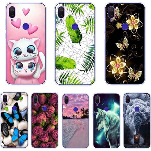 Case for Xiaomi Mi Play Cover silicon back cover for MiPlay Case Pattern Cat Coque Bag on Xiaomi Mi Play Phone Cases bumper